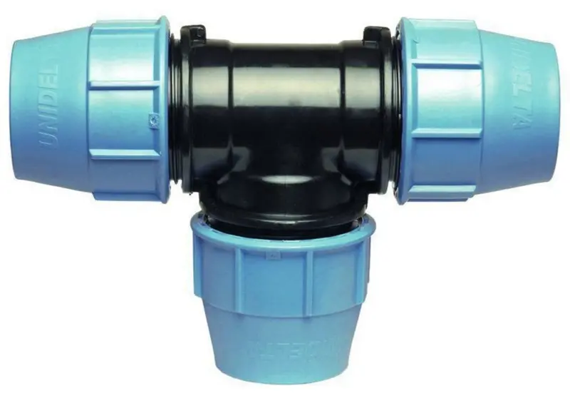 16–17Mm Compression Pipe Fitting – Tee Connector 1
