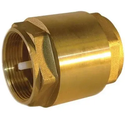 3/4-Inch Brass Check Valve – Non-Return Flow Control For Irrigation Lines 1