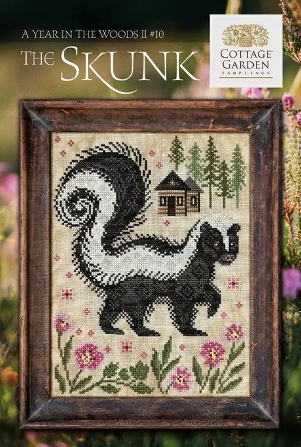 A Year In The Woods Ii: The Skunk Cross Stitch Chart 1