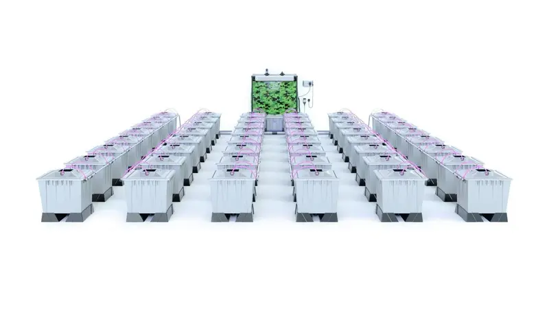 Alien Aero 48-Plant 30L Silver Series Aeroponic System 1