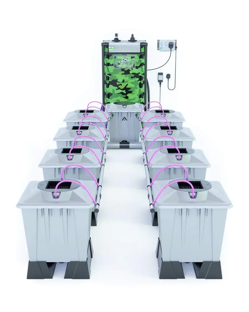 Alien Aero 8-Plant 15L Silver Series Aeroponic System 1
