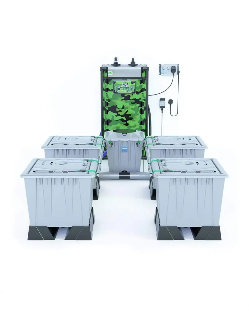 Alien Rain™ 4-Plant 30L Pro Silver Hydroponic System 1