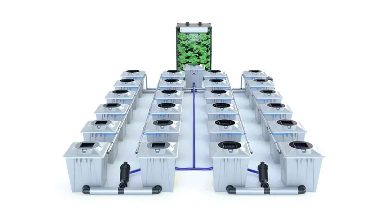 Alien Rdwc 24-Plant 20L Hydroponic System – Silver Series Pro 1