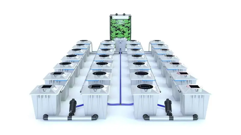 Alien Rdwc 28-Plant 20L Hydroponic System – Silver Series Pro 1