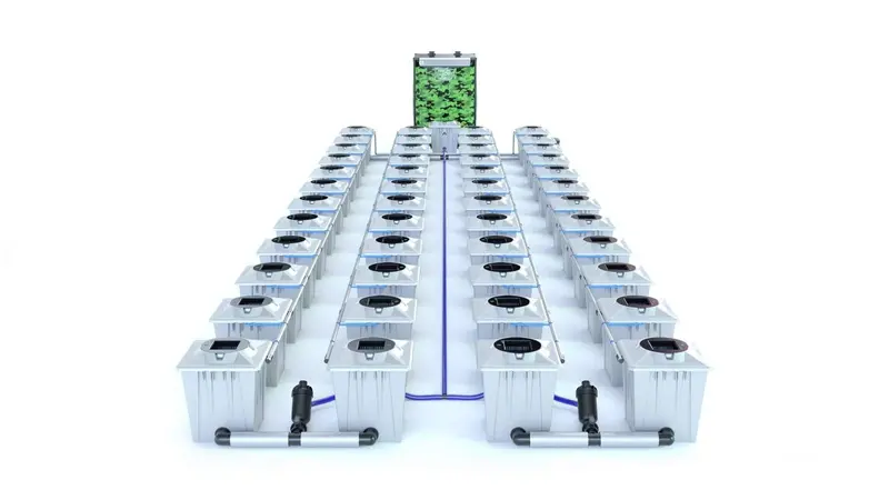 Alien Rdwc 48-Plant 20L Hydroponic System – Silver Series Pro 1
