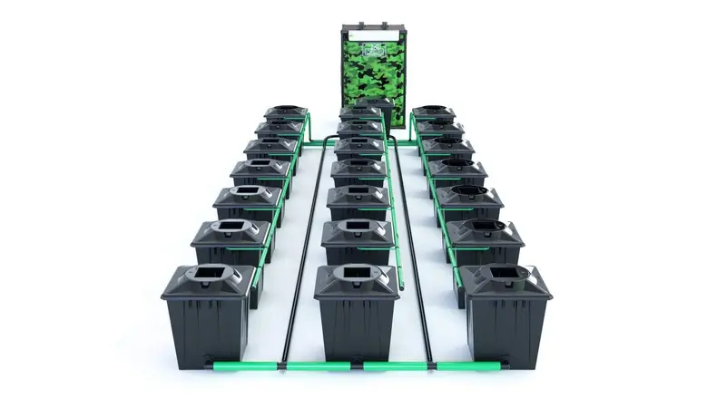 Alien Rdwc Black Series – 21-Plant Hydroponic System (20L Reservoir) 1