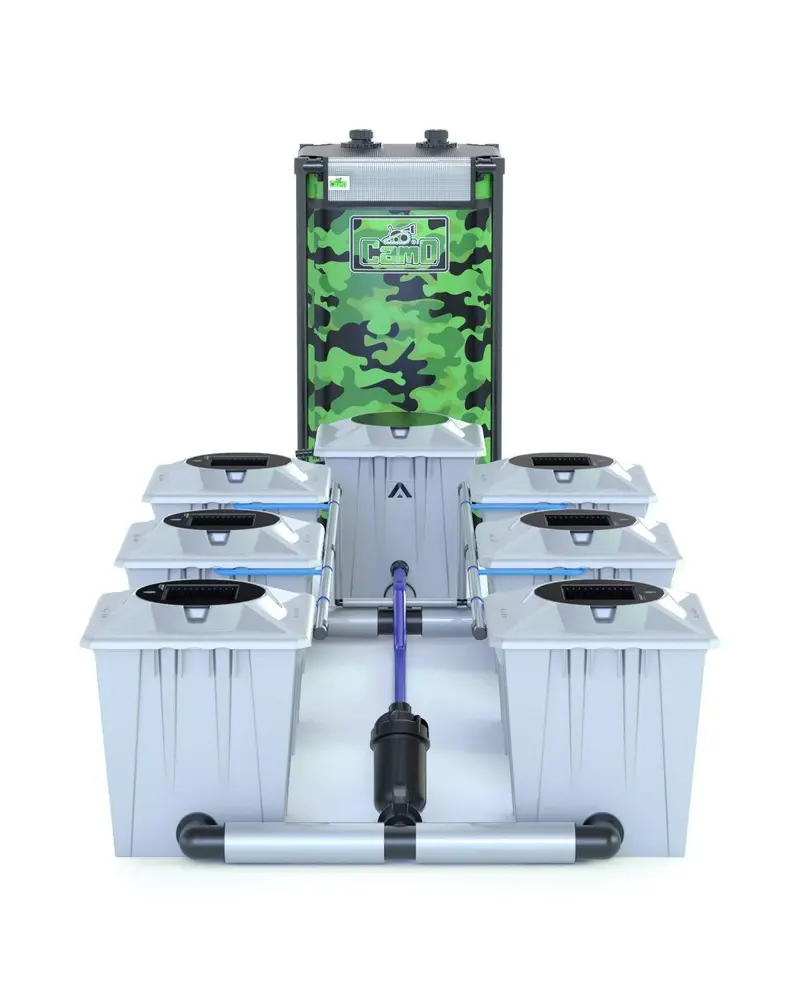 Alien Rdwc Silver Series – 6-Pot 20L Recirculating Deep Water Culture System 1