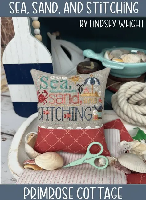 Beach-Inspired Stitching Kit: Sea, Sand & Thread 1