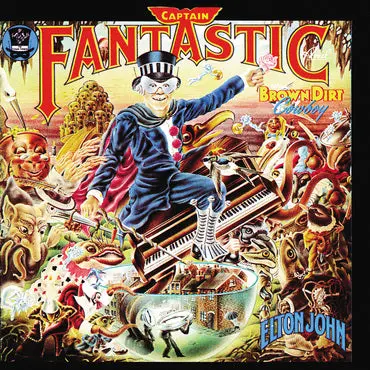 Captain Fantastic And The Brown Dirt Cowboy — Original Lp Vinyl 1