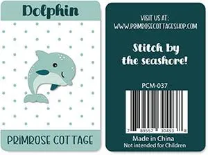 Dolphin-Shaped Needle Minder For Embroiderers 1