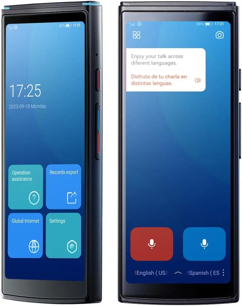 Dual-Mode Instant Language Translator – Supports 108 Languages, Real-Time Offline/Online Translation For Travel & Business 1