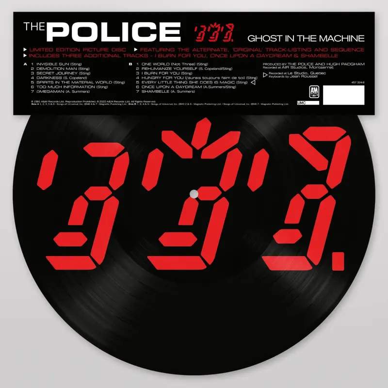 Ghost In The Machine – Inspired Art Print (The Police Theme) 1