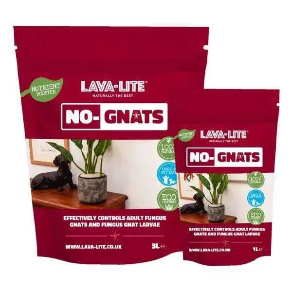 Lava-Lite No Gnats – Natural Fungus Gnat Prevention For Soil & Media 1