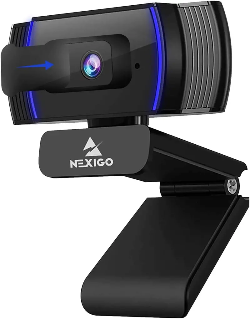Nexigo N930Af 1080P Hd Webcam With Autofocus & Built-In Mic – Compatible With Zoom, Teams, Skype, Webex 1