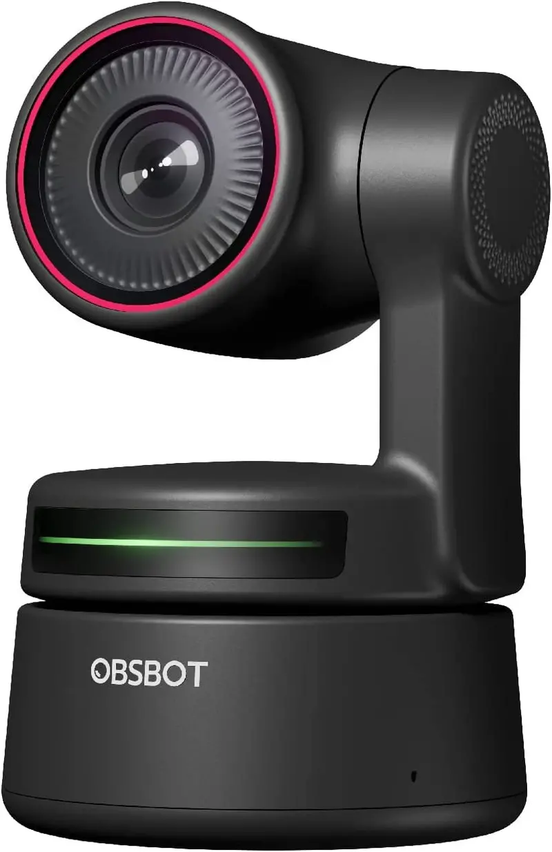 Obsbot Tiny Ptz 4K Webcam – Ai Auto-Tracking, 4K/60Fps, Hdr, Omni-Directional Mics, 2-Axis Gimbal 1