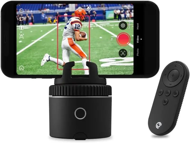 Pivo Pod Smart Phone Mount — Ai-Powered Auto-Follow Tripod With 360° Rotation, Remote Control, And Dynamic Zoom For Riders, Creators & Presenters 1