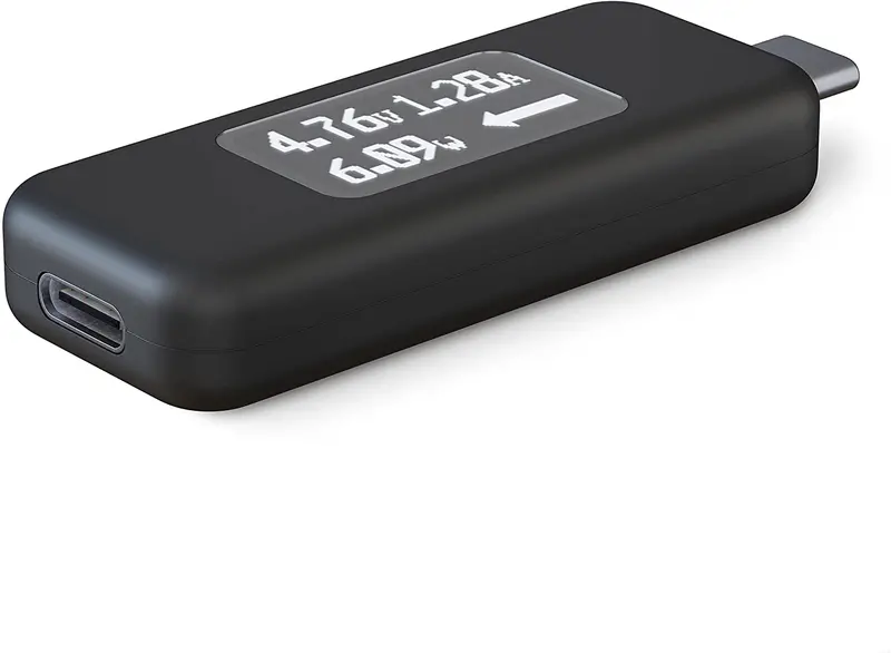 Plugable Usb-C Power Meter – Precision Digital Tester For Real-Time Monitoring Of Voltage, Current, And Power On Usb-C Connections (Up To 240W) 1