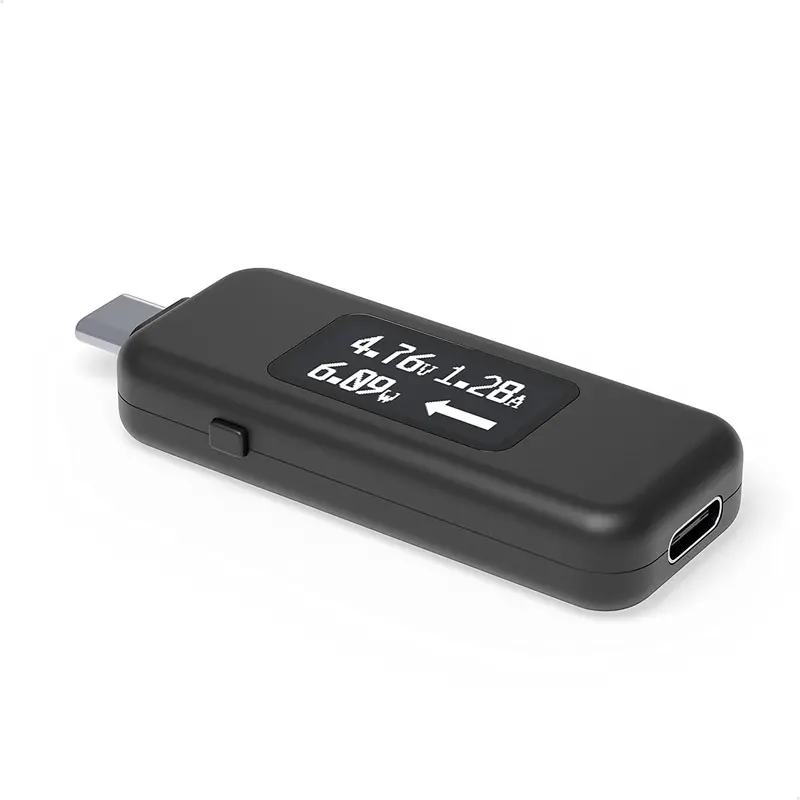Plugable Usb-C Power Meter Tester – Digital Multimeter For Monitoring Up To 240W Usb-C Power Delivery (Cables, Chargers, Laptops, Phones) 1