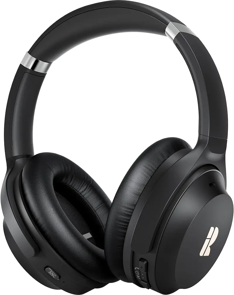 Premium Over-Ear Bluetooth Headphones With Active Noise Cancellation, 50-Hour Battery, Hi-Res Audio & Memory Foam Earpads For Travel And Remote Work 1