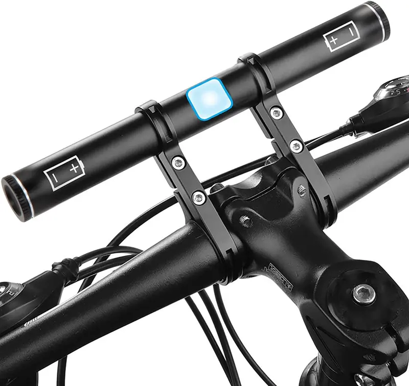 Redcomets Usb-Rechargeable Bike Handlebar Extender – 7.8″ Mount With 4000Mah Power Bank For Gps, Phone, Speedometer & Lights 1