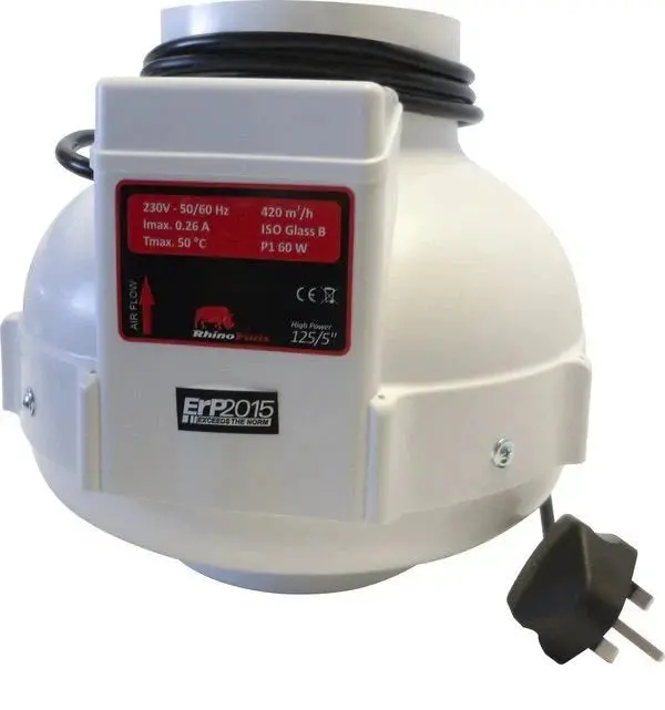 Rhino Ac Extraction Fans – Adjustable Single- And Twin-Speed Ventilation Units 1