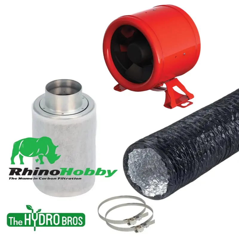 Rhino Ultra Ec Hobbyist Extraction Kit With Carbon Filter 1