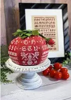 Tomato, Tomahto Humorous Cross-Stitch Design 1