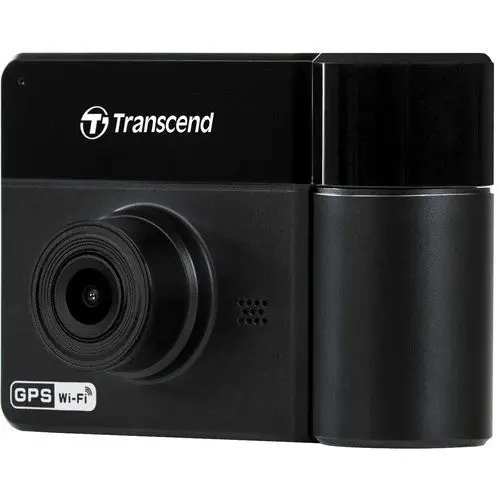 Transcend Drivepro 550 Dual-Lens Dash Cam – 64Gb Built-In Storage, Front & Rear Recording 1