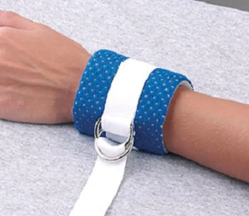 Universal Limb Holder – Reusable Pair In Blue For Patient Positioning 1