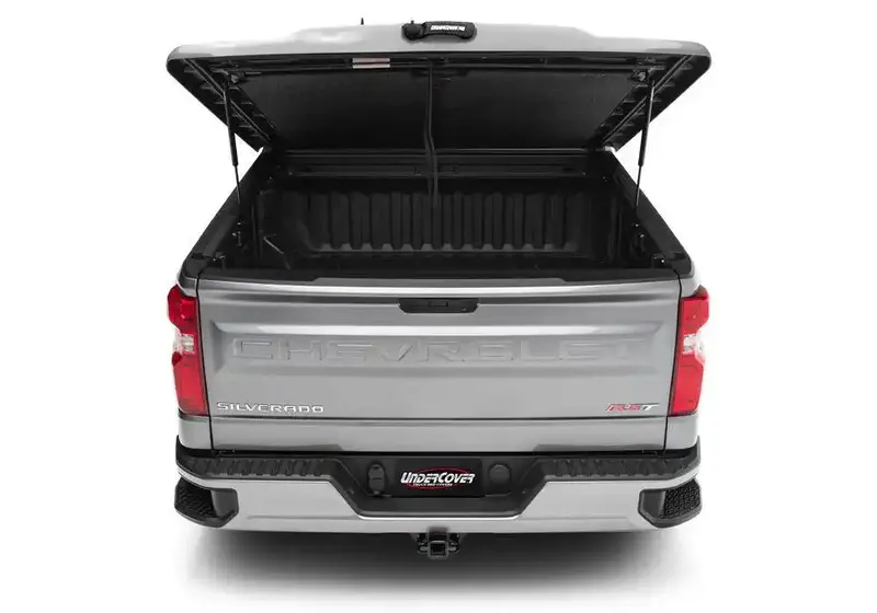 Undercover Uc1218L-G9K Elite Lx Tonneau Cover – Retractable Hard Cover For 2019–2023 Gmc Sierra 1500 (6'7" Bed, Multipro Tailgate Compatible) 1
